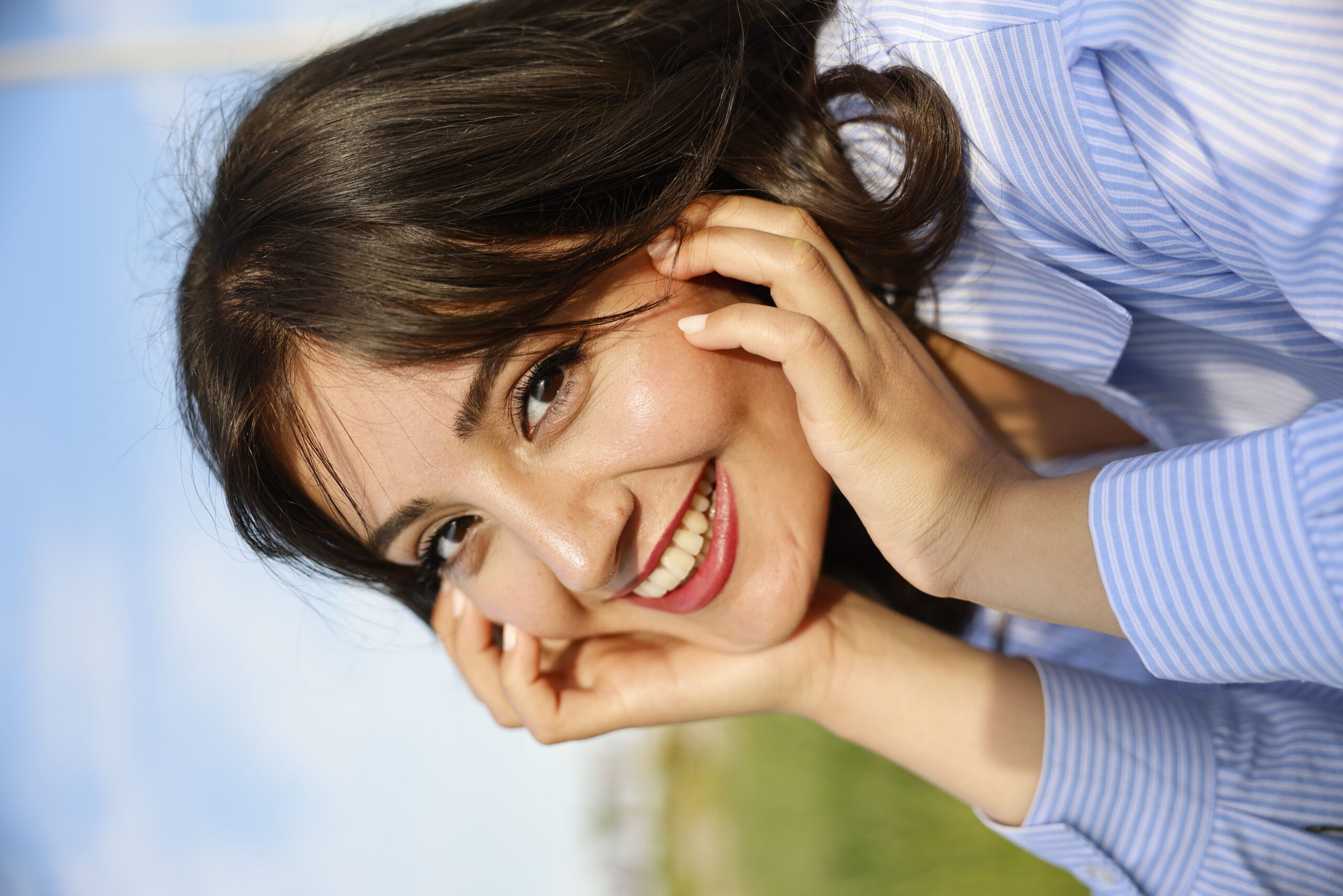 Smiling woman